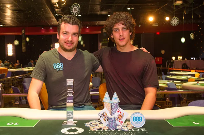 Chris Moorman & Miguel Lopes no Heads-up do €2K High Roller WPTDS
