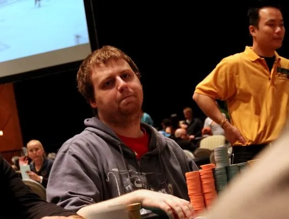 Joe Mckeehen is Among the Chip Leaders Yet Again Here at the Borgata Winter Poker Open