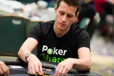 Mike McDonald promoting his website PokerShares