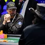 Phil Hellmuth about to eliminate David Bach