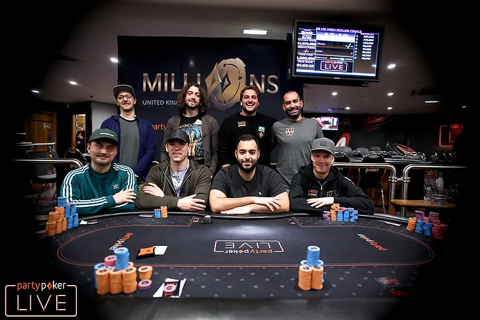 Mesa final High Roller Finale partypoker millions UK