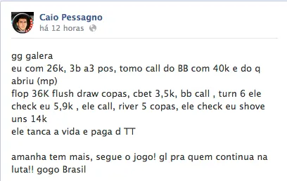 PokerStars.it EPT10 Sanremo Dia 1b: Bernardo Dias Lideram 10 Brasileiros Rumo ao Dia 2 101
