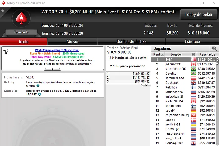 Steven van Zadelhoff Conquista Main Event WCOOP 2017 (,624,502) 101