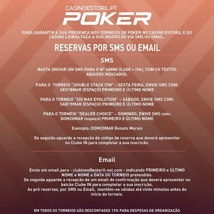 Double Stack ITM, 6-Max Evolution e Dealer Choice no Casino Estoril 102