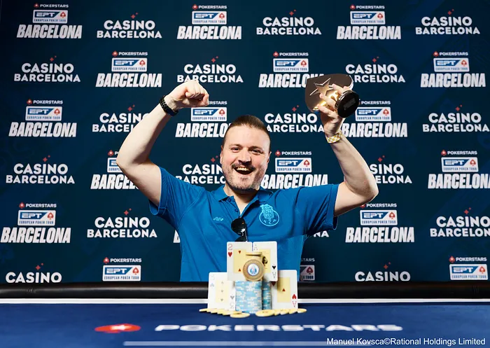 Jorge Lopes campeão no EPT Barcelona 2026