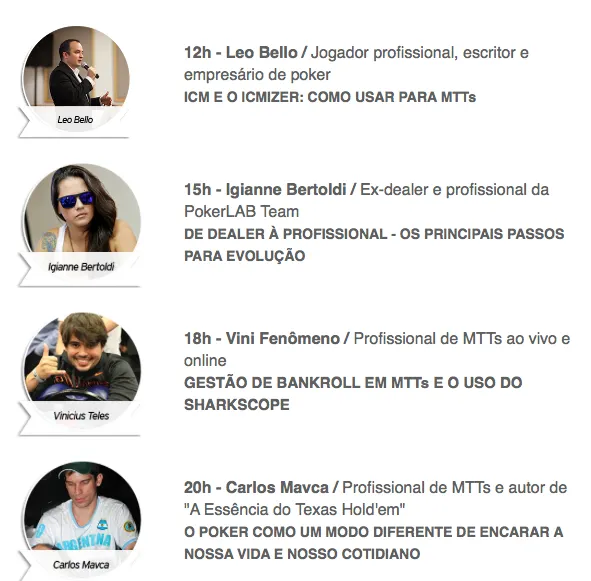1º Congresso Brasileiro de Poker Online Dia 2: Leo Bello no Arranque, Sbrissa a Fechar o Dia 101