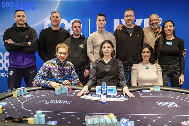 888poker Live Madrid High Roller Final Table