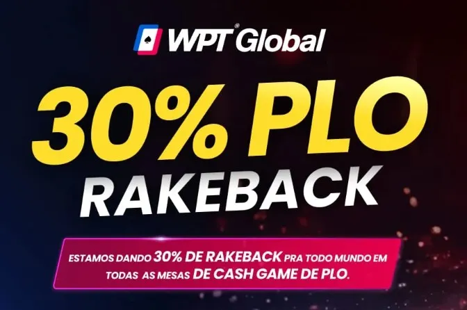 WPT Global 30% PLO rakeback