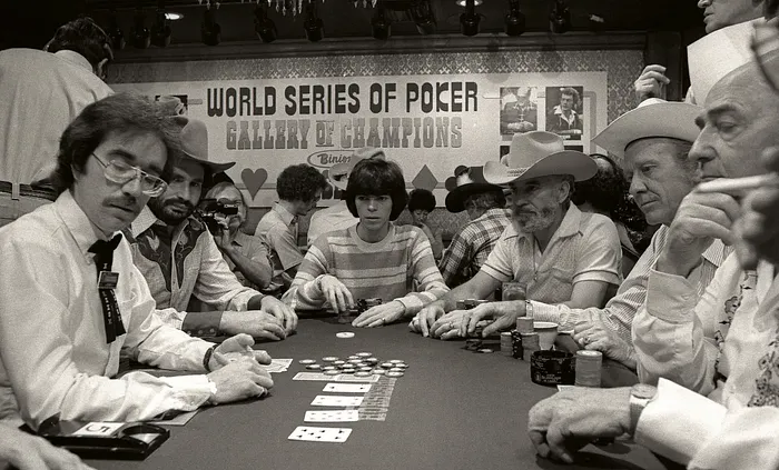 One of Ulvis Alberts' most famous WSOP shots. (Image courtesy of Ulvis Alberts)