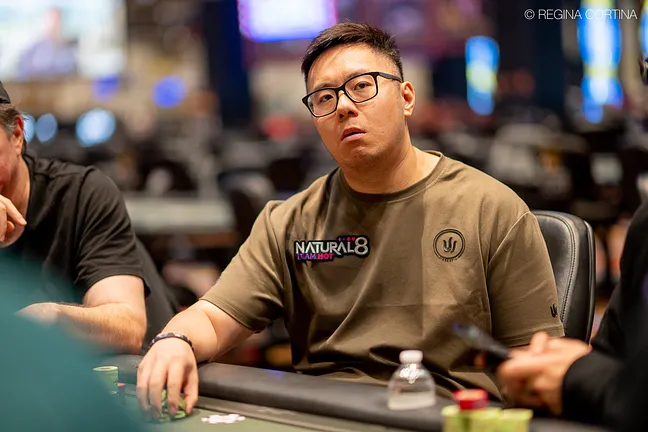 Danny Tang is at the $50K PLO final table