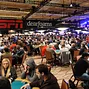 Main Event players in the Amazon Room on Day 2ab