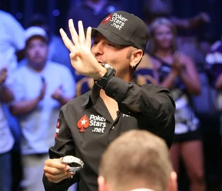 Daniel Negreanu secured bracelet No. 4 in 2008.