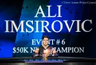 Congratulations to Ali Imsirovic, Winner of Poker Masters Event #6: $50,000 No-Limit Hold'em