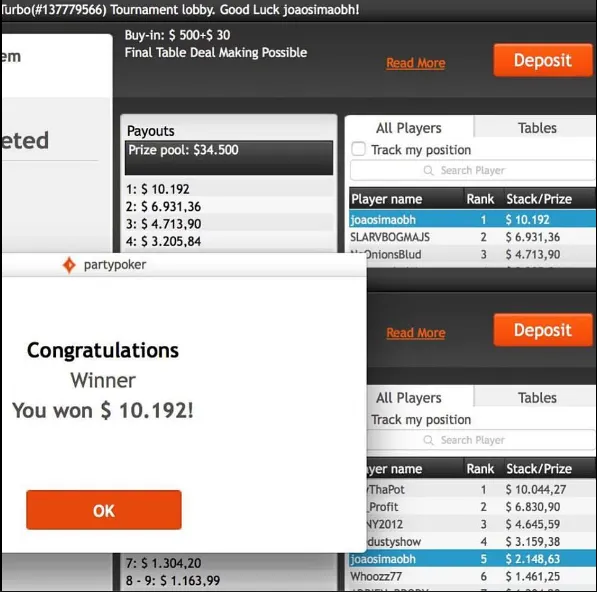 Mais Uma Cravada de João Simão no High Roller do Partypoker (US,000) 101