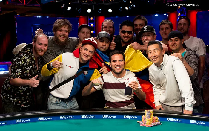 Daniel Ospina - 2018 $1,500 No-Limit 2-7 Lowball Draw Winner