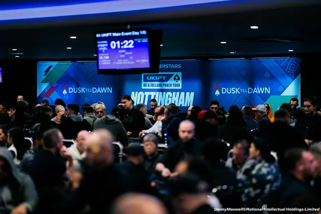 UKIPT Nottingham 2024 Tournament Room