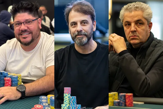 Michel Antunes, Fabio Freitas e Ricardo Fasanaro