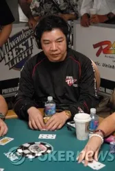 Chiu playing in the $50K H.O.R.S.E. Event