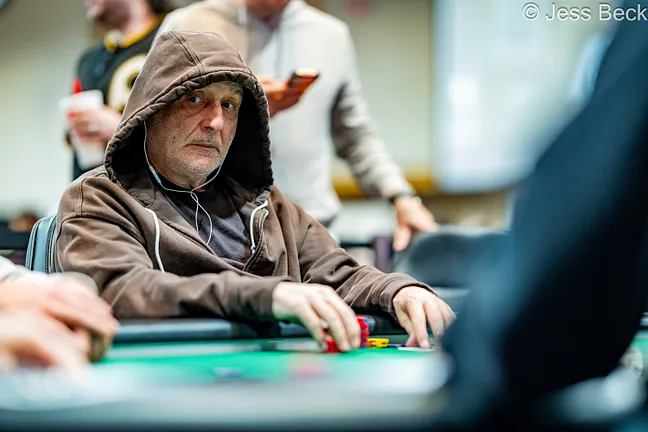 Four-time bracelet winner Farzad Bonyadi