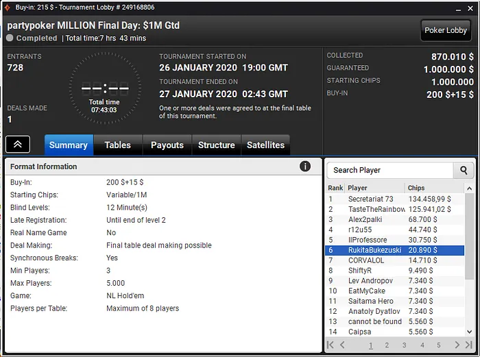 poker online partypoker