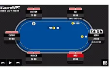 Playing on the WPT GTO Trainer will help you adjust your decisions closer and closer to GTO strategy.
