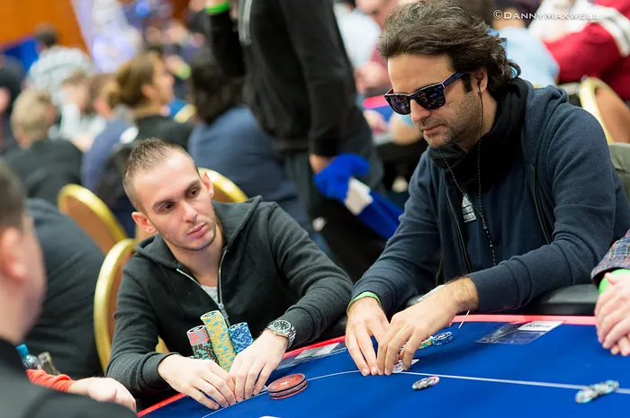 Samuel Panzica (left), Tyler Patterson (center), Fedor Holz (right)