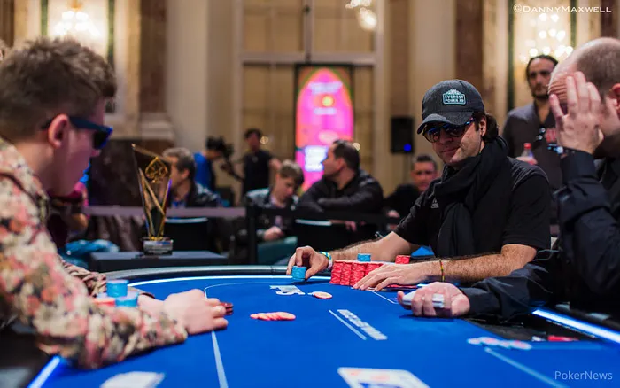 Fabrice Soulier (droite) et Anatoly Filatov en heads up à Vienne
