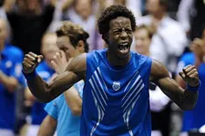 Gaël Monfils, Coupe Davis Serbie - France