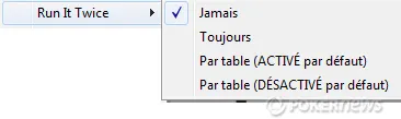Pokerstars : du 'Run It Twice' dans le nouveau logiciel ? 101