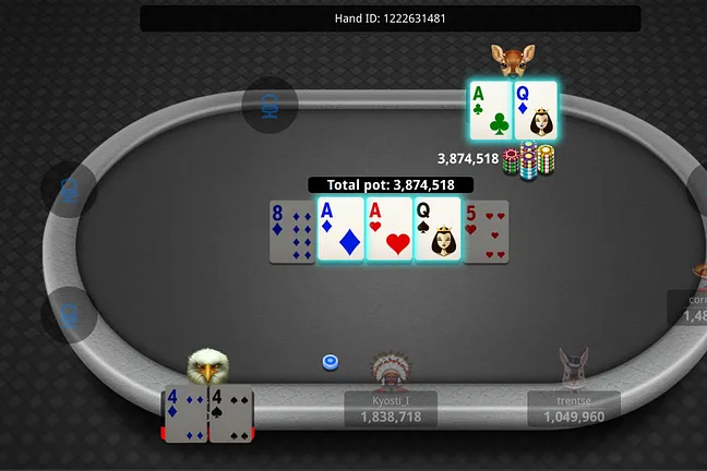 "AlwaysTimed" Bubbles Final Table