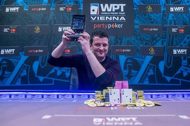 James Akenhead sort de sa retraite et remporte le WPT Warm-Up Vienna 0001