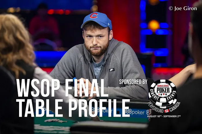 2019 WSOP Main Event Final Table Profile: Kevin Maahs