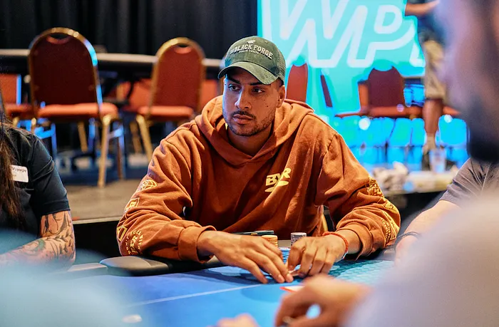 Chip leader Landen Lucas