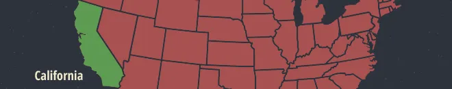 California Online Poker Map