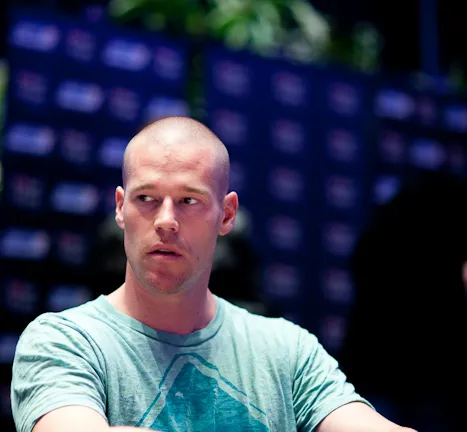 Patrik Antonius sits in fourth place on the leader board