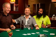 Daniel Negreanu on the set of Mr. D.