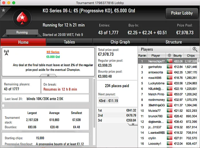 KO Series: smurfjuggler e Nemochips77 Lideram Evento #5 High & Low 101