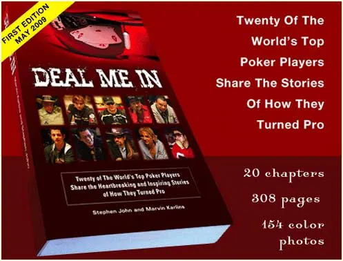 Libros de póquer: 'Deal Me In', escrito por Stephen John y Marvin Karlins 0001