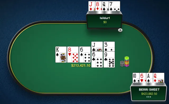 Cliquez sur l'image pour le Replayer du plus gros pot online de 2017