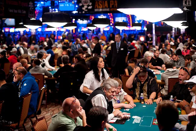 Day 1b at the 2012 WSOP Main Event