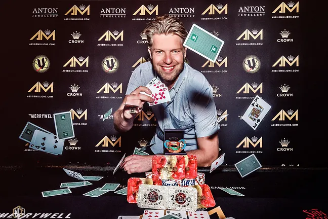 Jorryt van Hoof wins 2020 Aussie Millions A$25,000 Pot Limit Omaha Challenge