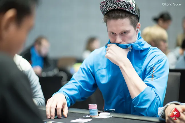 Antti Halme in the High Roller Event