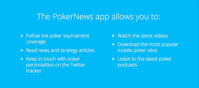 PokerNews Lança Nova App Móvel para Dispositivos Android e Apple 101