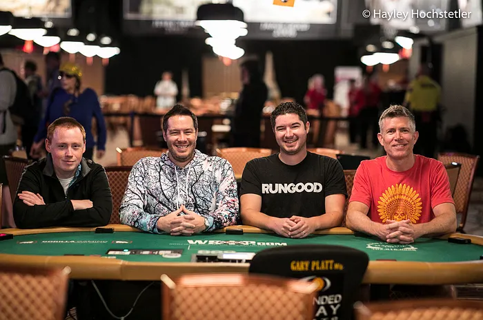 James Mackey, Grant Hinkle, Blair Hinkle and Jeff Tebben are part of the toughest home game around.