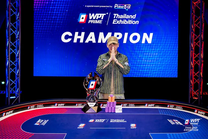 Haoran Sun vence o Campeonato da WPT Prime Thailand Exhibition 2025