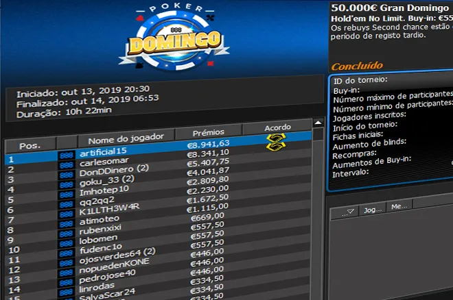 Gran Domingo da 888poker