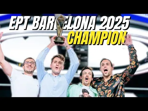 YOUR EPT BARCELONA 2025 CHAMPION - Thomas Eychenne WINS €1,217,175