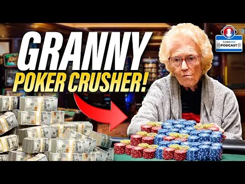 88-Year-Old Grandma Spanks Poker Players for $10,000! | PokerNews Podcast #935