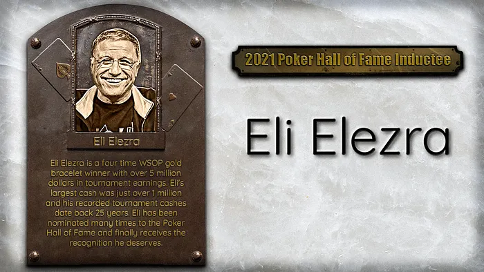 eli elezra poker hall of fame