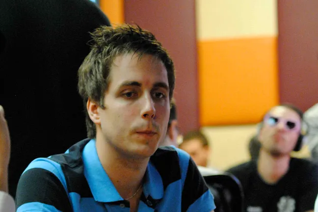 Jimmy Ostensson; ostensible chip leader